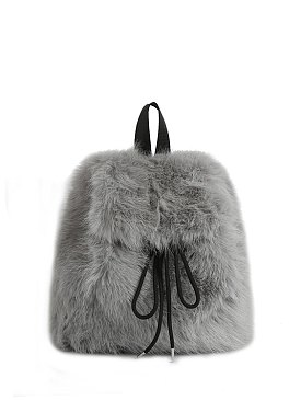 Faux Fur Backpack