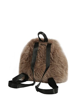 Faux Fur Backpack