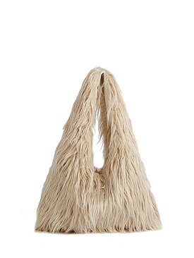 Faux Fur Shoulder Bag Hobo