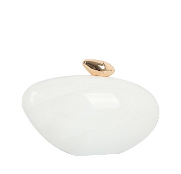 Acrylic Shell Shaped Clutch