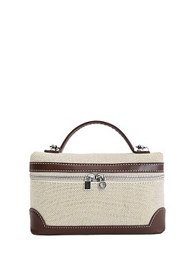 Canvas Boxy Crossbody Bag