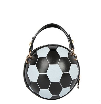 Soccer Ball Shaped Crossbody Bag