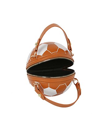 Soccer Ball Shaped Crossbody Bag