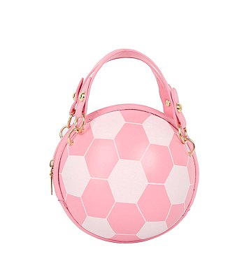 Soccer Ball Shaped Crossbody Bag