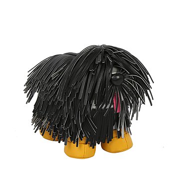 Shaggy Dog Fringe 3D Crossbody Bag