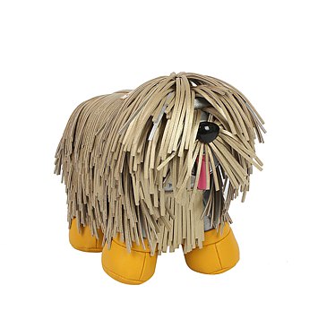 Shaggy Dog Fringe 3D Crossbody Bag
