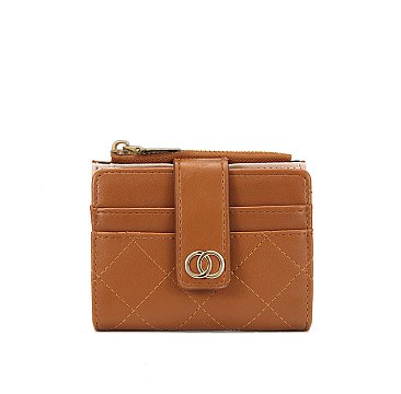Quilted Short Wallet