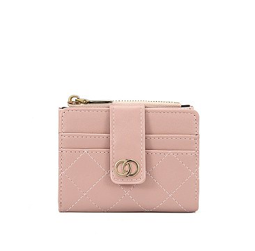 Quilted Short Wallet
