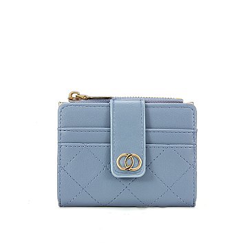 Quilted Short Wallet