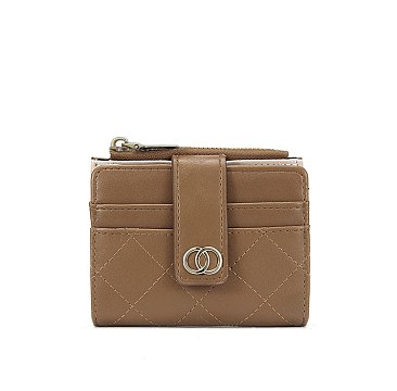 Quilted Short Wallet