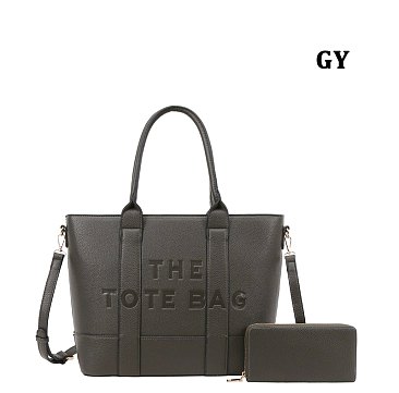 Large Size The Tote Bag Set With Wallet