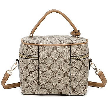 Teddy Bear Monogram 3-in-1 Satchel Set