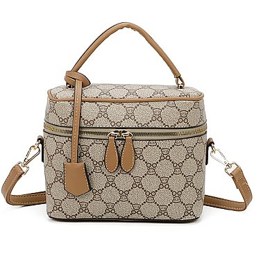 Teddy Bear Monogram 3-in-1 Satchel Set