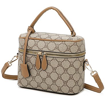 Teddy Bear Monogram 3-in-1 Satchel Set