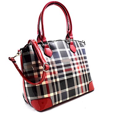 Patent Checker Classic Roomy Tote