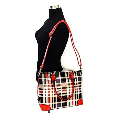 Patent Checker Classic Roomy Tote