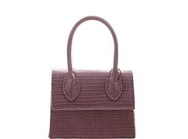 MINI CUTE PATTERNED DESIGN WITH HANDLE CROSSBODY BAG