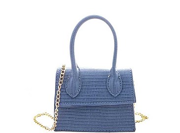 MINI CUTE PATTERNED DESIGN WITH HANDLE CROSSBODY BAG