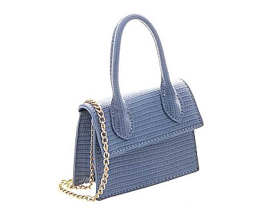 MINI CUTE PATTERNED DESIGN WITH HANDLE CROSSBODY BAG