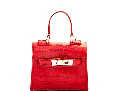 CHIC CROC DESIGN MINI CROSSBODY BAG
