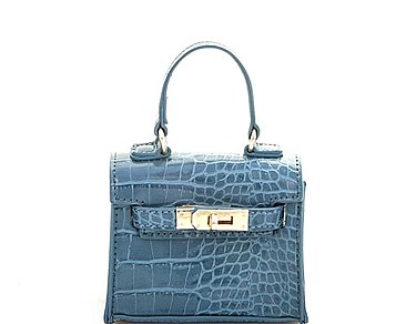CHIC CROC DESIGN MINI CROSSBODY BAG