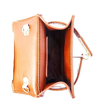 CHIC CROC DESIGN MINI CROSSBODY BAG