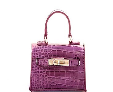 CHIC CROC DESIGN MINI CROSSBODY BAG