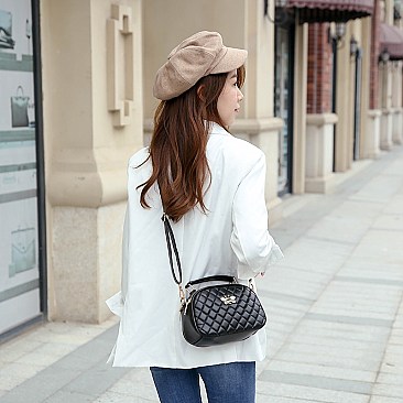 TRENDY GEOMETRIC MINI SHOULDER BAG