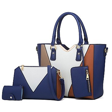 4 in 1 Satchel Classic Handbag