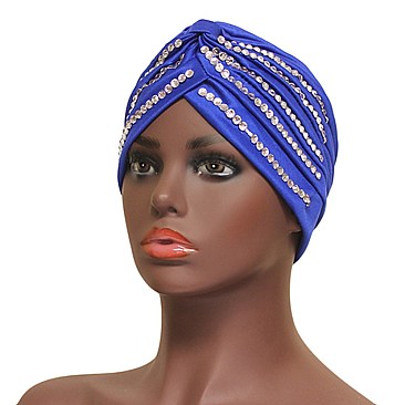 RHINESTONE TURBAN