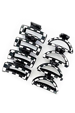 Pack of 12 (pieces) Checker CLAW CLIP