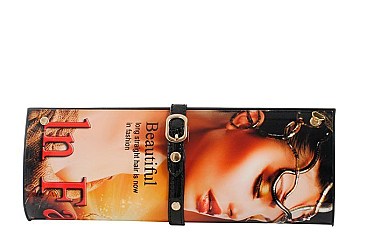 Hard Case Small Size Magazine Clutch Beautiful Fashion