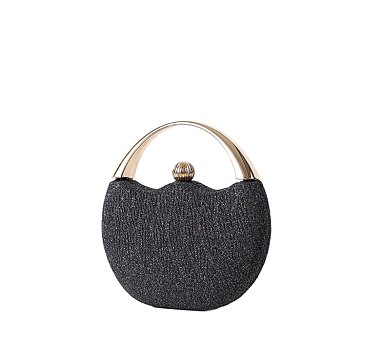 Glitter Structured Clutch
