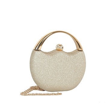 Glitter Structured Clutch