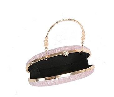 Glitter Oval Clutch
