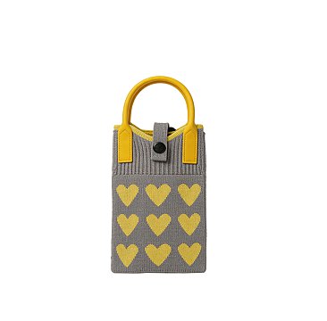 Knit Hearts Bag