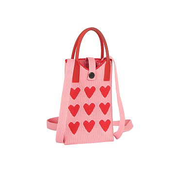 Knit Hearts Bag