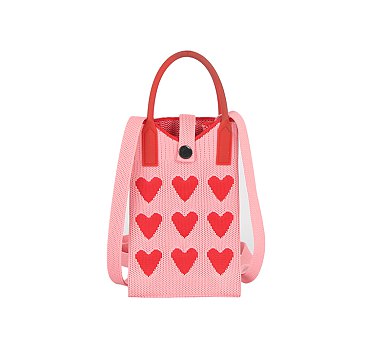 Knit Hearts Bag