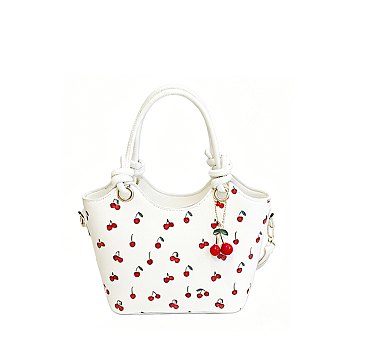 Cherry Top Handle Satchel