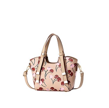 Cherry Top Handle Satchel