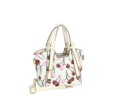Cherry Top Handle Satchel