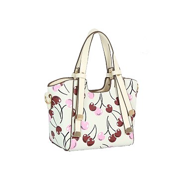 Cherry Top Handle Satchel
