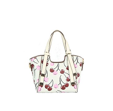Cherry Top Handle Satchel