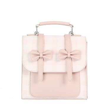 Check Bow Flap Backpack
