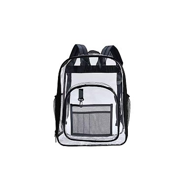Clear See Thru Backpack