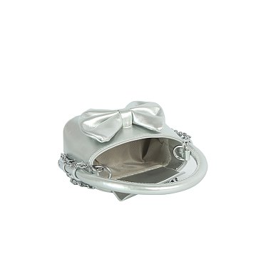 Patent PU Bow Satchel