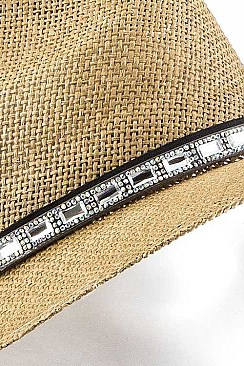 Crystal Statement Hat Band LAHB1006