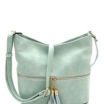 Textured Cross Body Bag