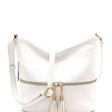 Textured Cross Body Bag