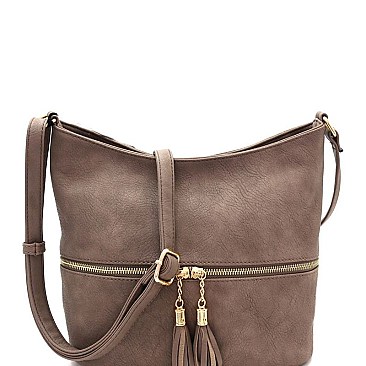 Textured Cross Body Bag